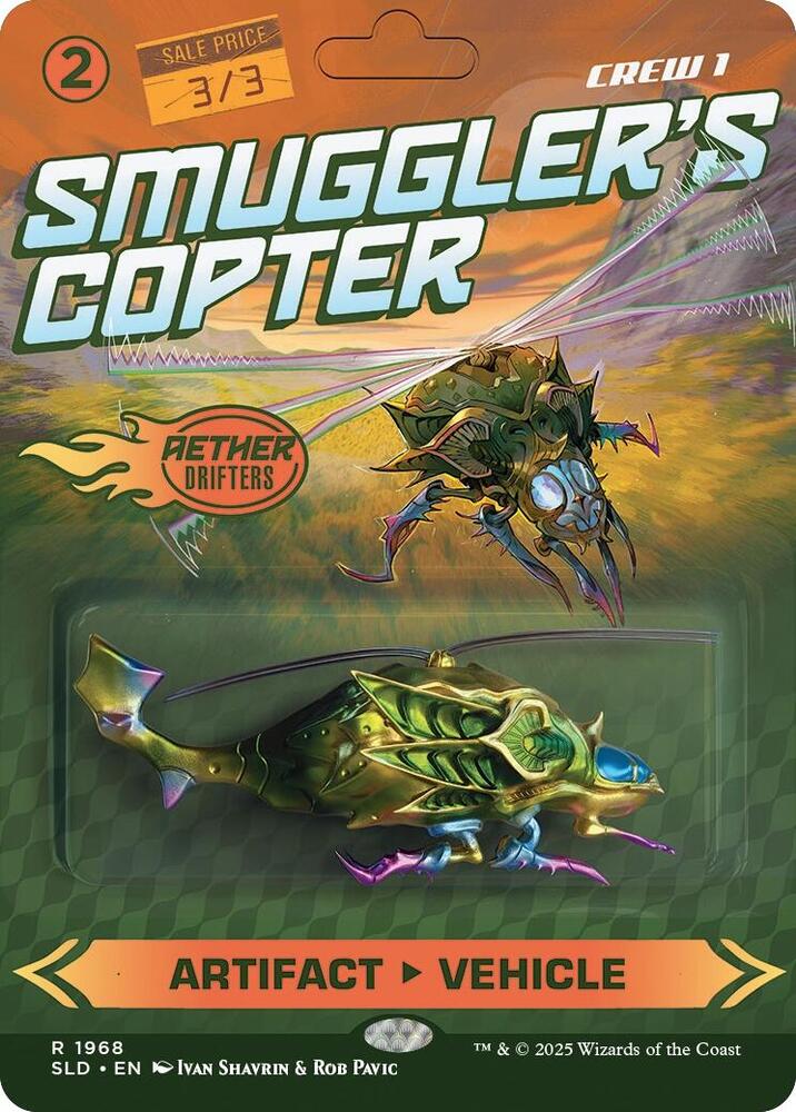 Smuggler's Copter 1968 card from Secret Lair Drop Series