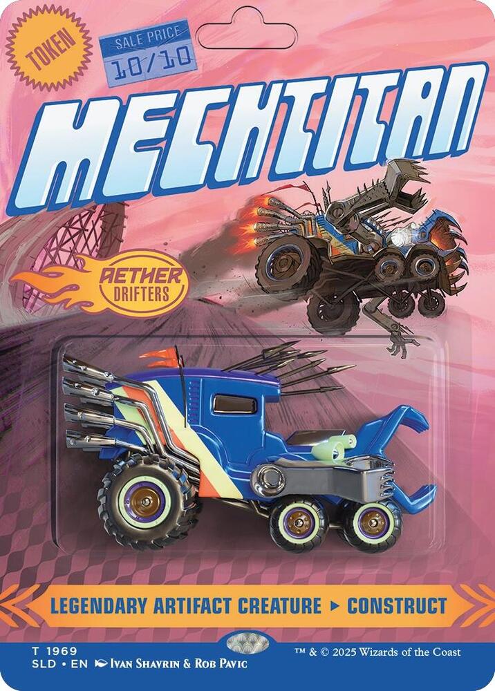 Mechtitan Token 1969 card from Secret Lair Drop Series