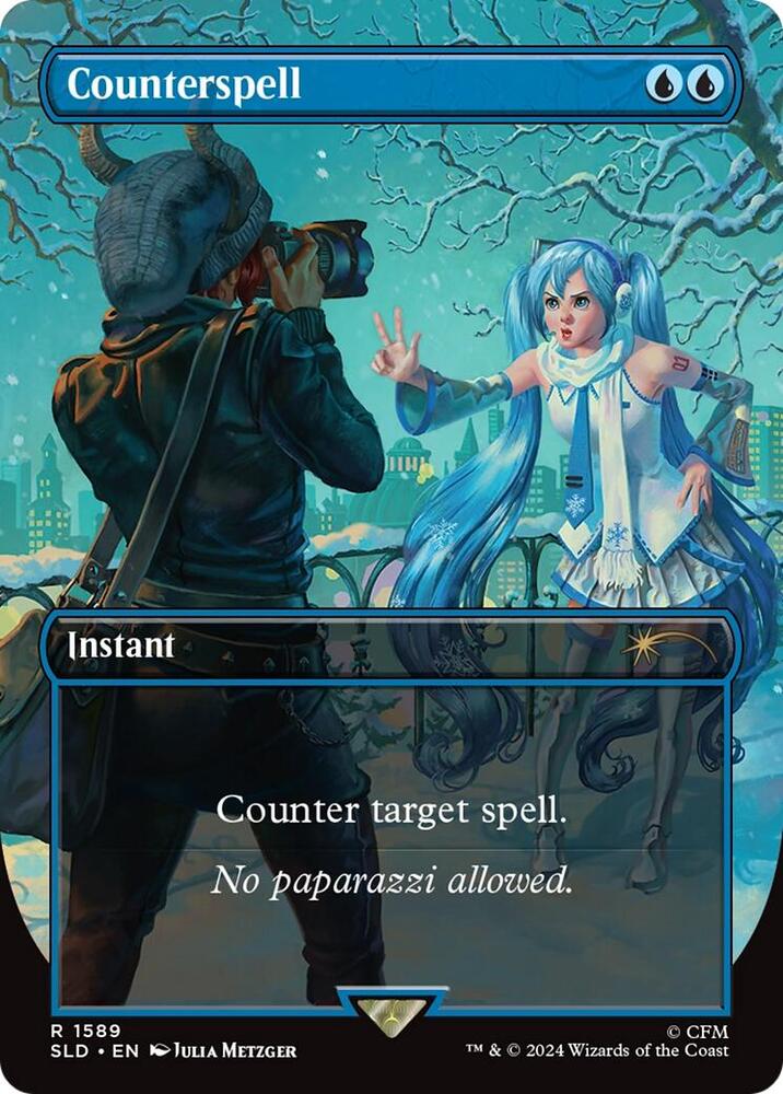 Counterspell 1589 card from Secret Lair Drop Series