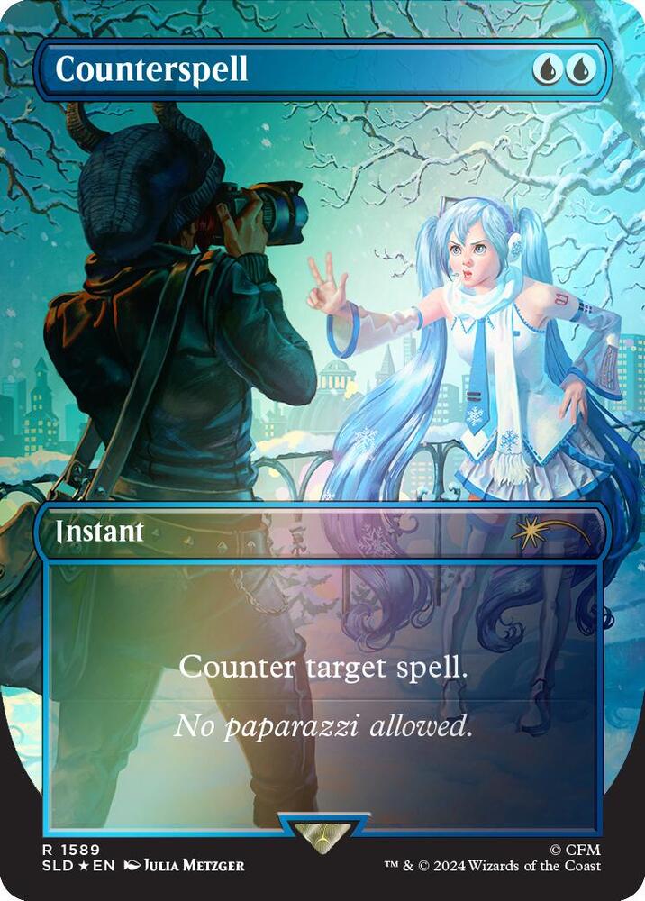 Counterspell (Rainbow Foil) 1589 card from Secret Lair Drop Series