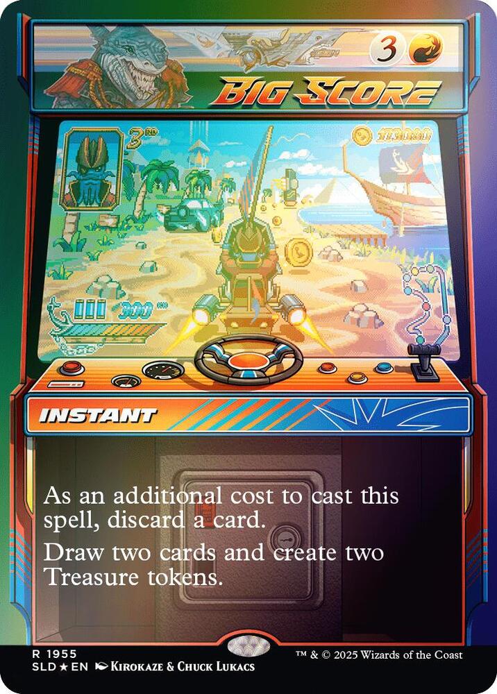 Big Score (Rainbow Foil) 1955 card from Secret Lair Drop Series