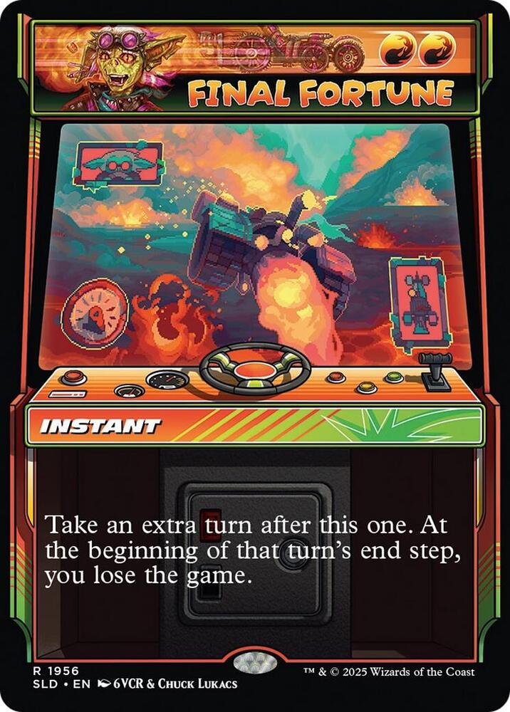Final Fortune 1956 card from Secret Lair Drop Series
