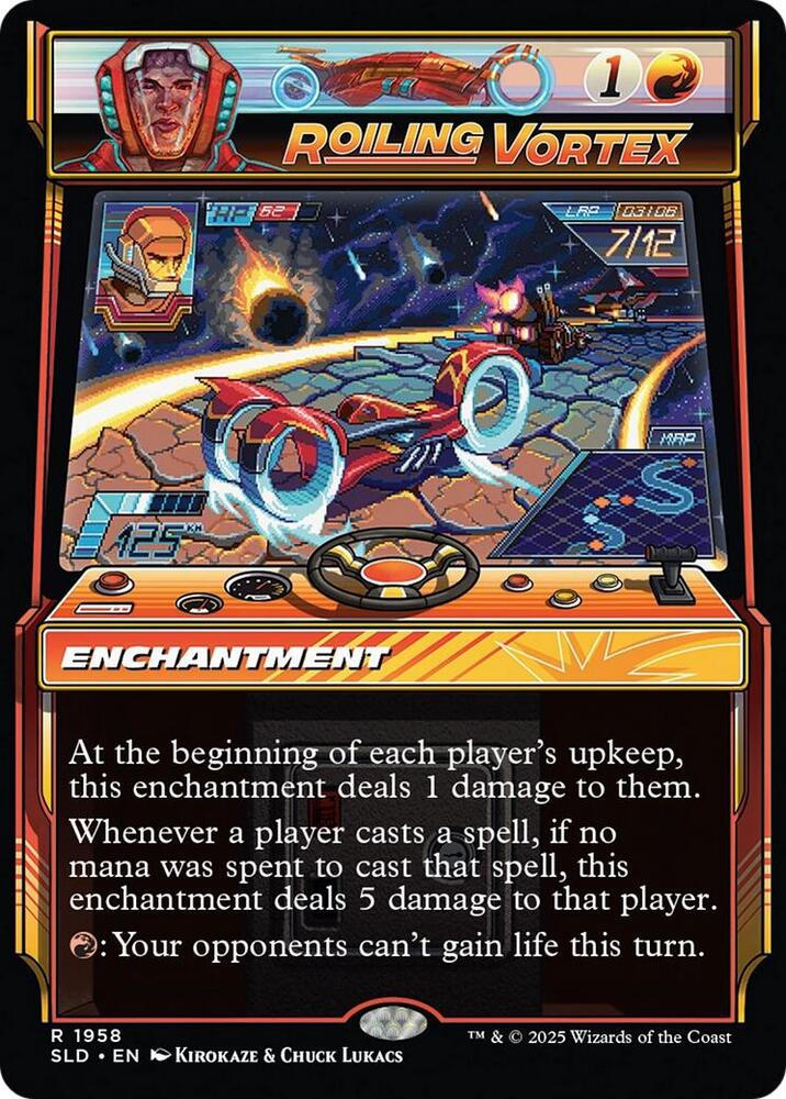 Roiling Vortex 1958 card from Secret Lair Drop Series