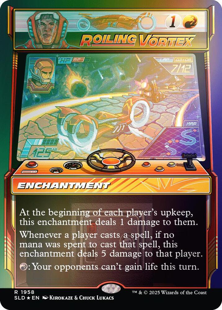 Roiling Vortex (Rainbow Foil) 1958 card from Secret Lair Drop Series