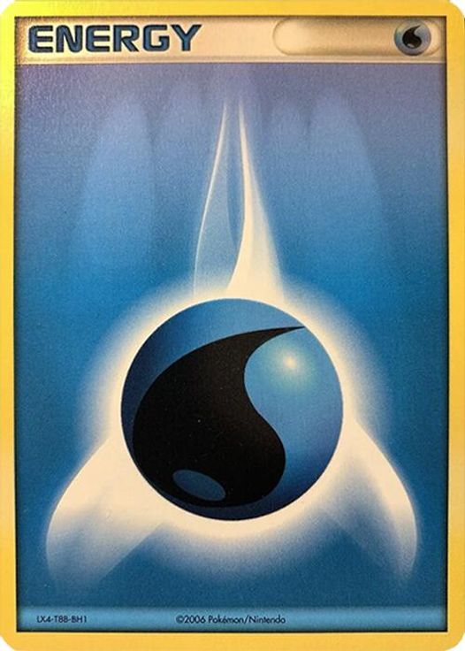 Water Energy (2006 Unnumbered) card from League & Championship Cards