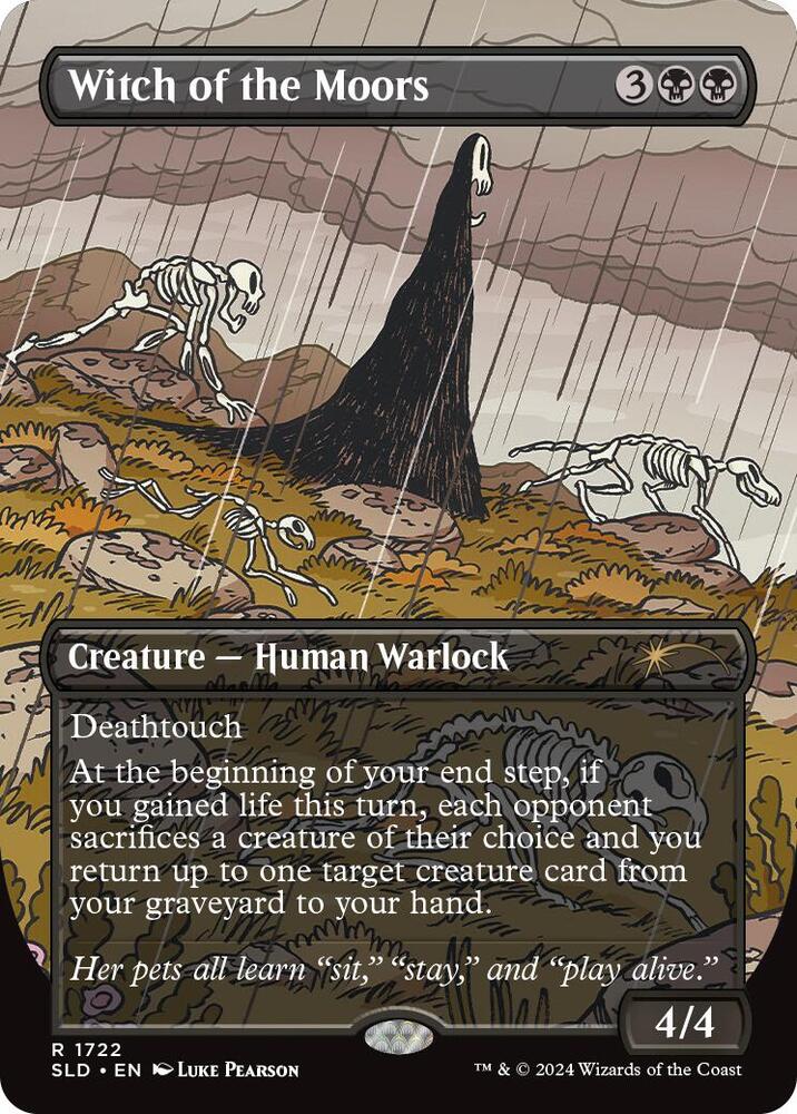 Witch of the Moors 1722 card from Secret Lair Drop Series