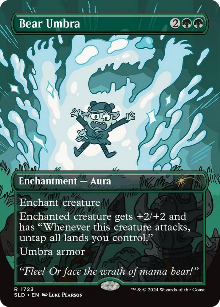 Bear Umbra 1723 card from Secret Lair Drop Series