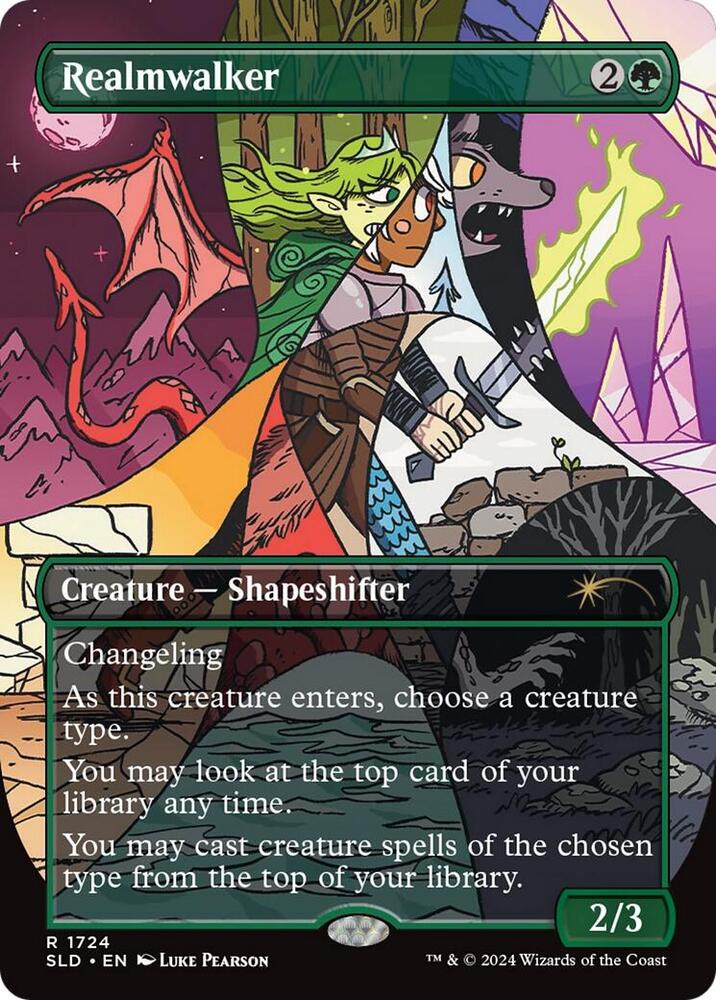 Realmwalker 1724 card from Secret Lair Drop Series