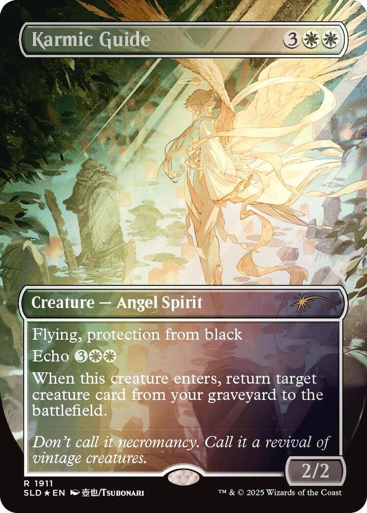 Karmic Guide (Rainbow Foil) 1911 card from Secret Lair Drop Series