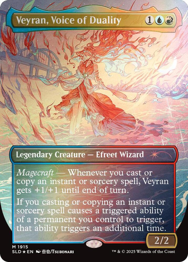 Veyran, Voice of Duality (Rainbow Foil) 1915 card from Secret Lair Drop Series