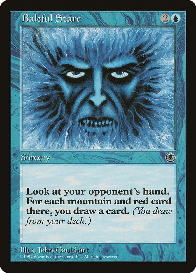 Baleful Stare card from Portal