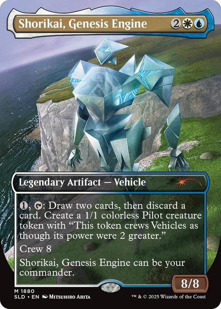 Shorikai, Genesis Engine 1880 card from Secret Lair Drop Series