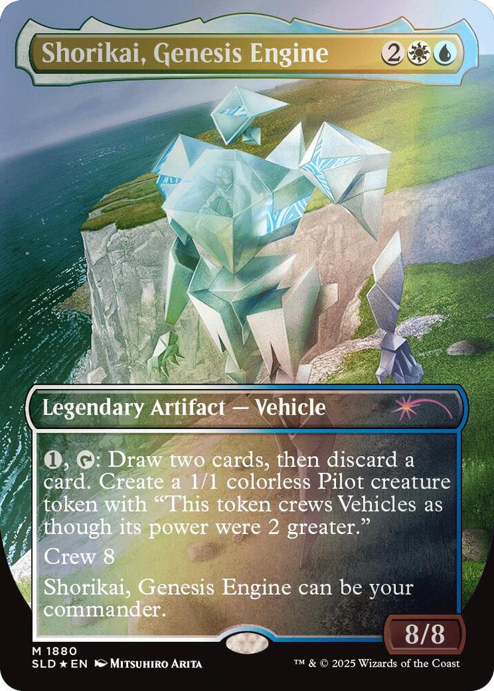 Shorikai, Genesis Engine (Rainbow Foil) 1880 card from Secret Lair Drop Series