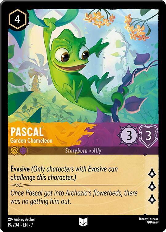 Pascal - Garden Chameleon 19/204 card from Archazia's Island