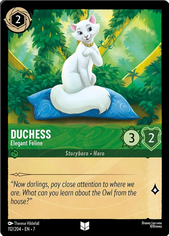 Duchess - Elegant Feline 112/204 card from Archazia's Island