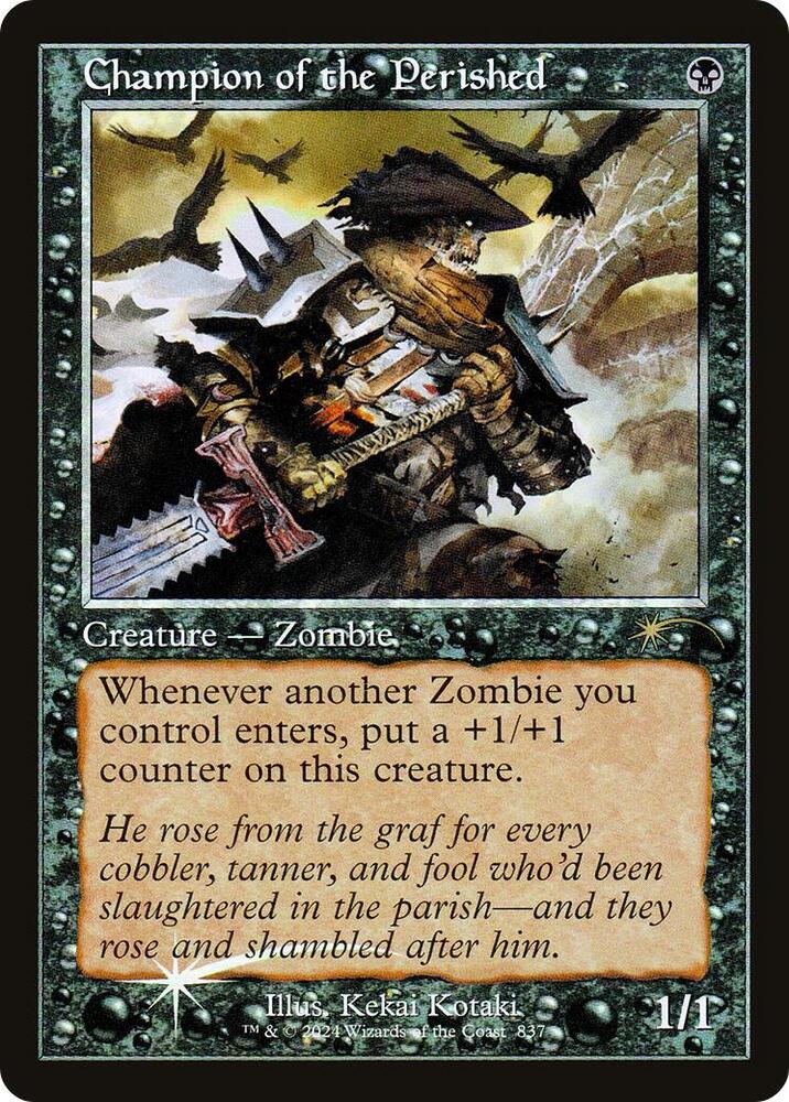 Champion of the Perished (Retro Frame) 837 card from Secret Lair Drop Series