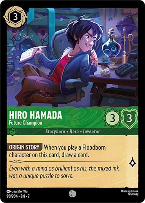 Hiro Hamada - Future Champion 90/204 card from Archazia's Island