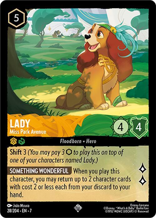 Lady - Miss Park Avenue 28/204 card from Archazia's Island