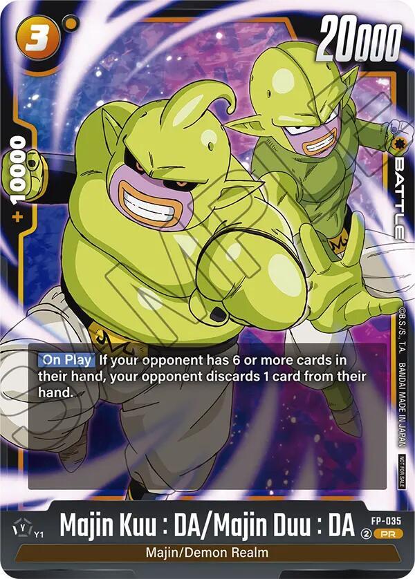 Majin Kuu : DA/Majin Duu : DA FP-035 card from Tournament and Championship Promos