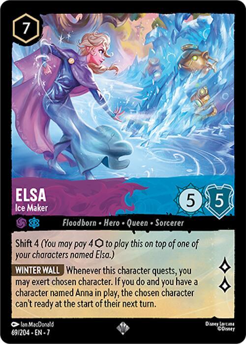 Elsa - Ice Maker 69/204 card from Archazia's Island