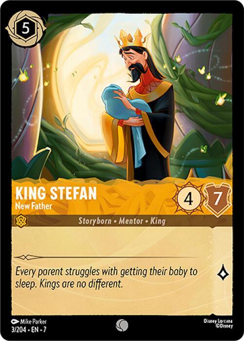 King Stefan - New Father 3/204 card from Archazia's Island