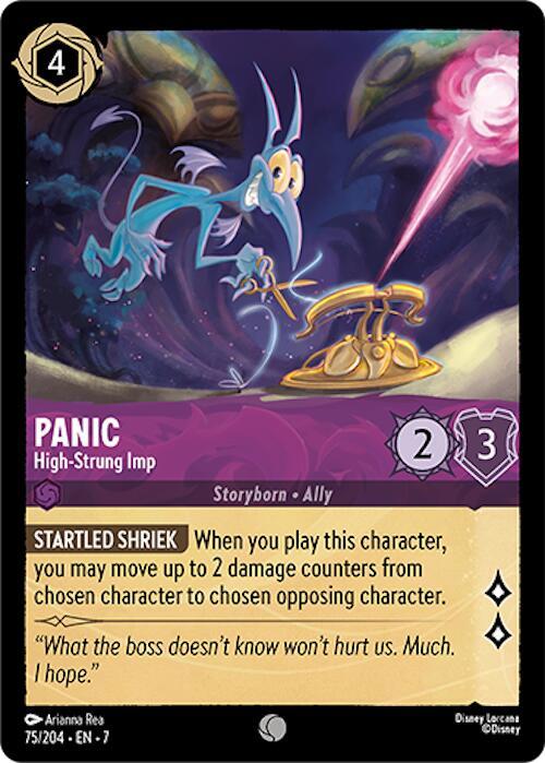 Panic - High-Strung Imp 75/204 card from Archazia's Island