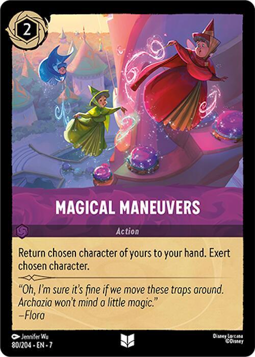 Magical Maneuvers 80/204 card from Archazia's Island