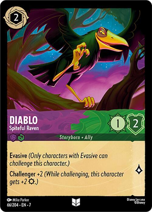 Diablo - Spiteful Raven 66/204 card from Archazia's Island