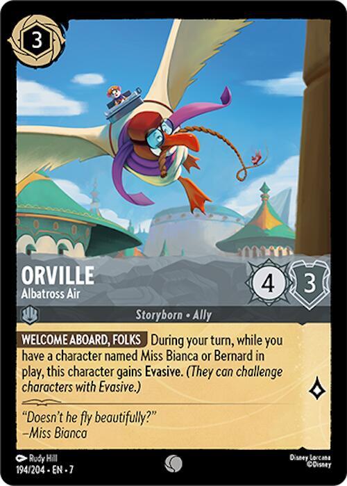 Orville - Albatross Air 194/204 card from Archazia's Island