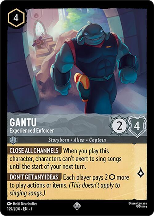 Gantu - Experienced Enforcer 199/204 card from Archazia's Island