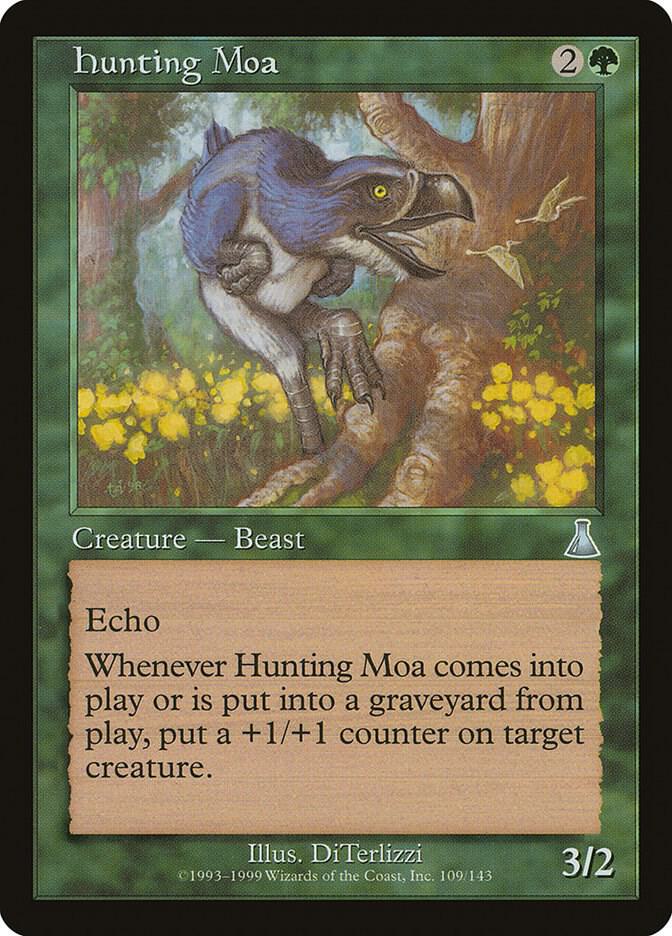 Hunting Moa 109 card from Urza's Destiny