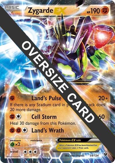 Zygarde EX - 54/124 054/124 card from Jumbo Cards