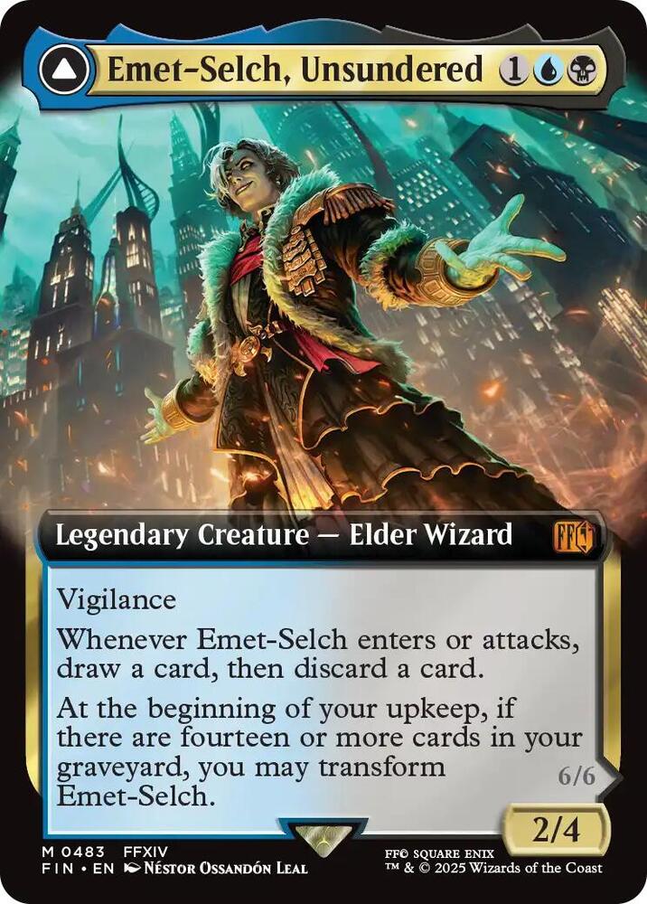 Emet-Selch, Unsundered (Extended Art) 483 card from FINAL FANTASY