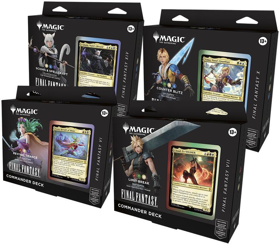 FINAL FANTASY Commander Deck Display card from Commander: FINAL FANTASY