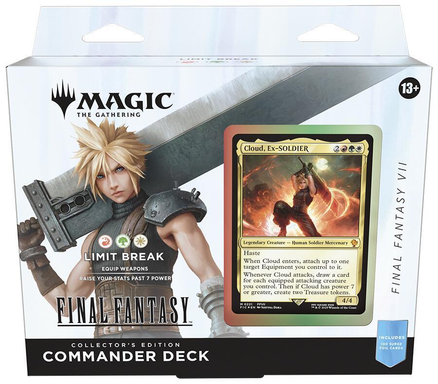 FINAL FANTASY Commander Deck - FINAL FANTASY VII Limit Break (Collector's Edition) card from Commander: FINAL FANTASY