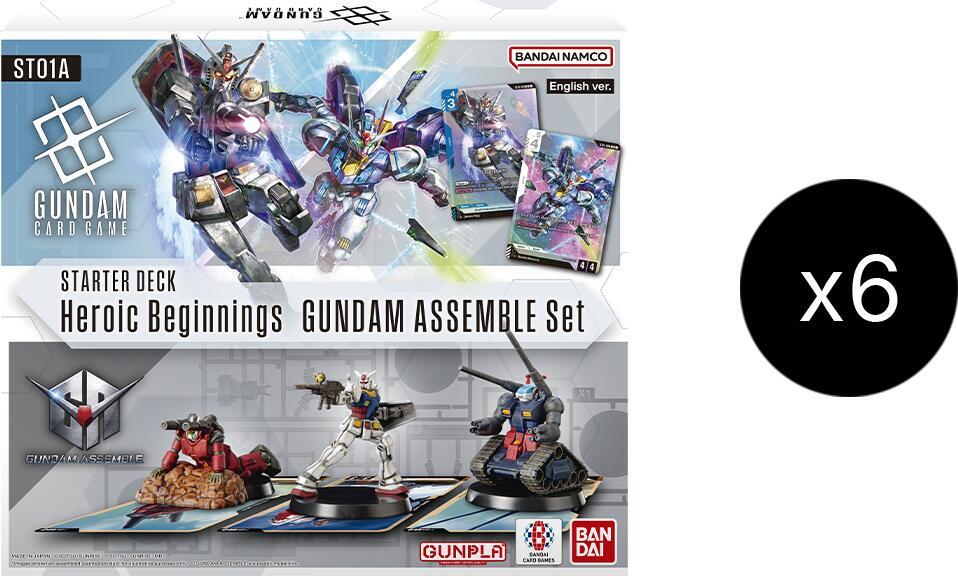Starter Deck 01: Heroic Beginnings - Gundam Assemble Starter Set Display card from Starter Deck 01: Heroic Beginnings