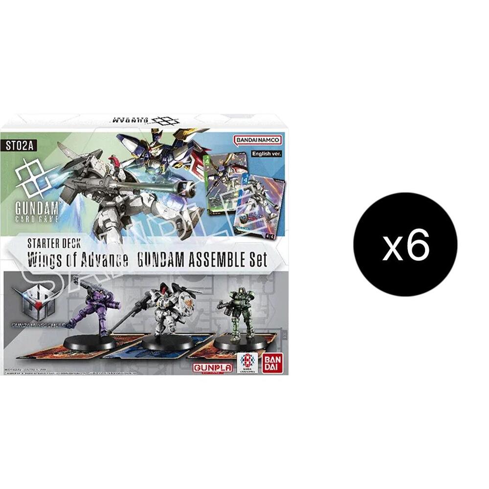 Starter Deck 02: Wings of Advance - Gundam Assemble Starter Set Display card from Starter Deck 02: Wings of Advance