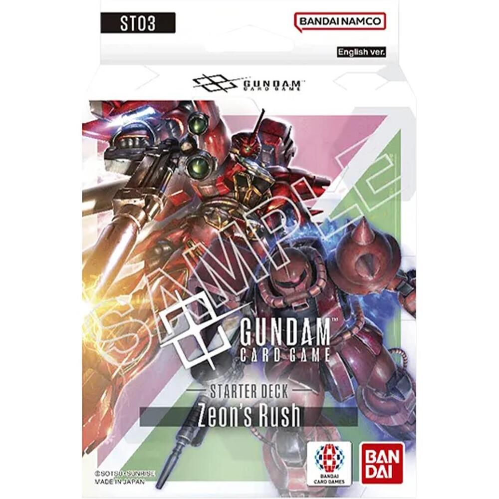 Starter Deck 03: Zeon's Rush card from Starter Deck 03: Zeon's Rush