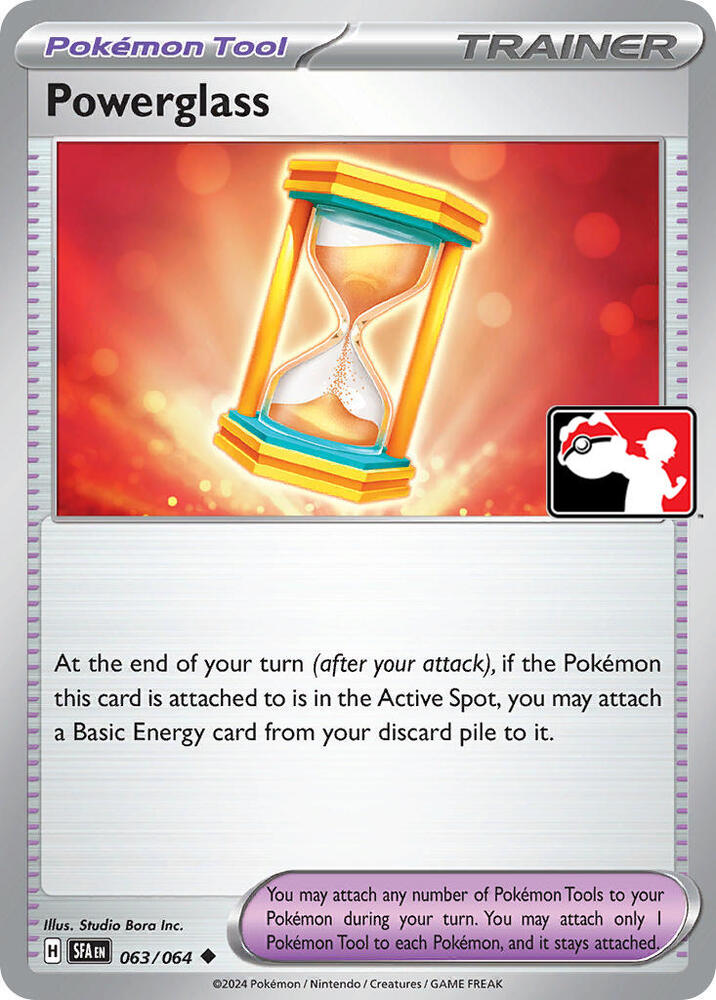 Powerglass 063/064 card from Prize Pack Series Cards