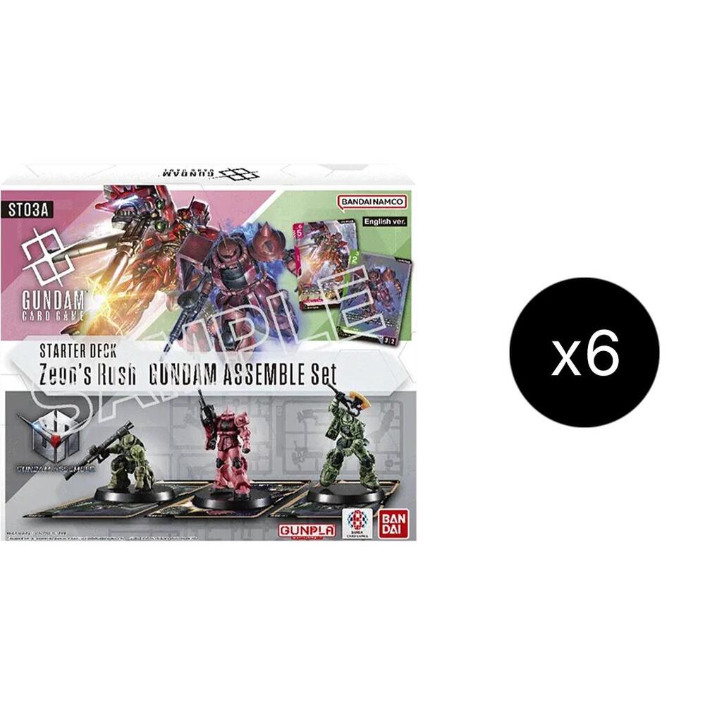 Starter Deck 03: Zeon's Rush - Gundam Assemble Starter Set Display card from Starter Deck 03: Zeon's Rush