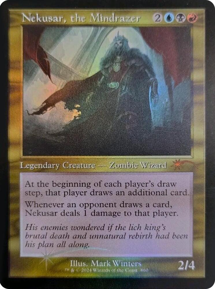 Nekusar, the Mindrazer (Retro Frame) 860 card from Secret Lair Drop Series