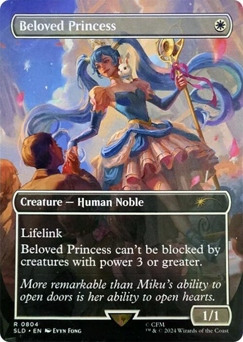 Beloved Princess 804 card from Secret Lair Drop Series