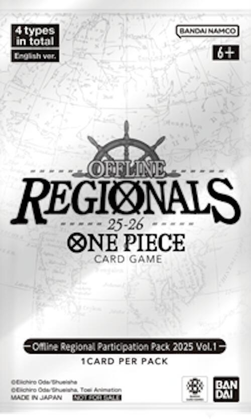 Offline Regional Participation Pack 2025 Vol. 1 card from One Piece Promotion Cards