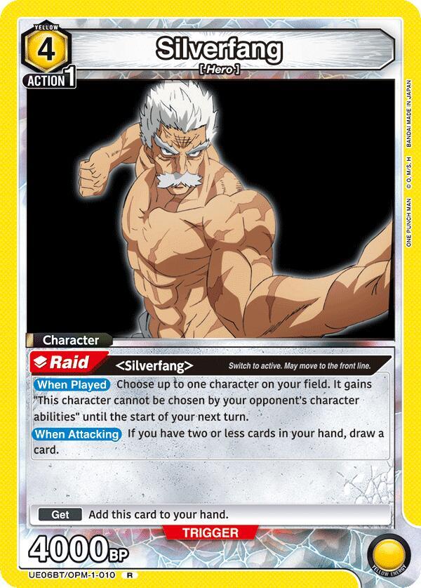 Silverfang UE06BT/OPM-1-010 card from UE06BT: One Punch Man