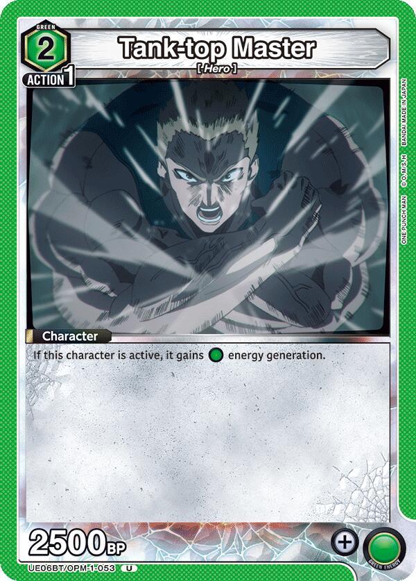 Tank-top Master UE06BT/OPM-1-053 card from UE06BT: One Punch Man