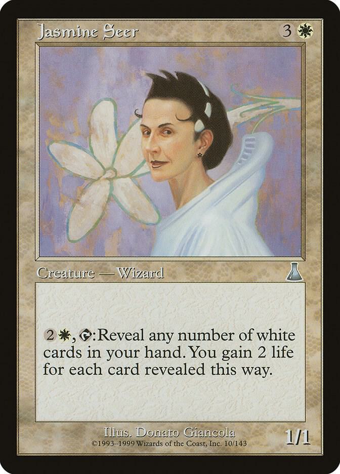 Jasmine Seer 10 card from Urza's Destiny