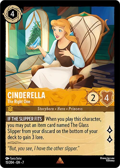 Cinderella - The Right One 15/204 card from Archazia's Island