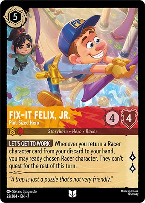 Fix-It Felix, Jr. - Pint-Sized Hero 22/204 card from Archazia's Island