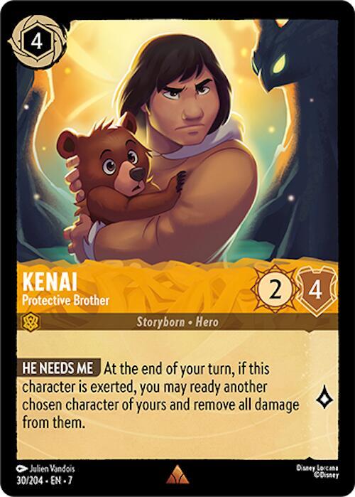 Kenai - Protective Brother 30/204 card from Archazia's Island
