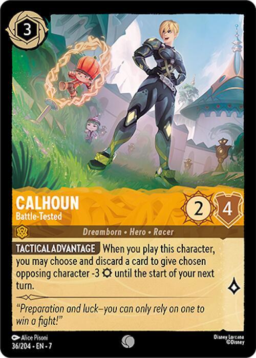 Calhoun - Battle-Tested 36/204 card from Archazia's Island